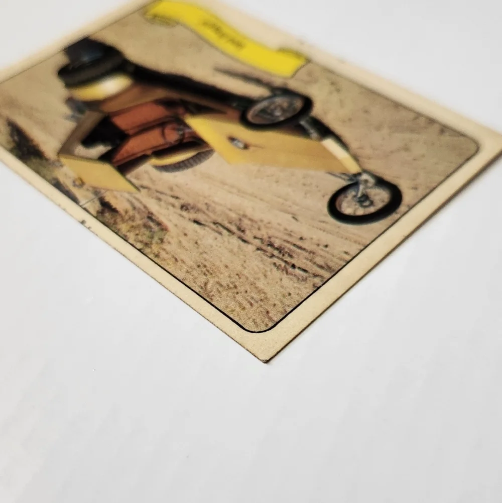 🏜️ Vintage 1970 Fleer GEORGE BARRIS Kustom City Sticker - SAND DRAGGIN’ 🏎️💨